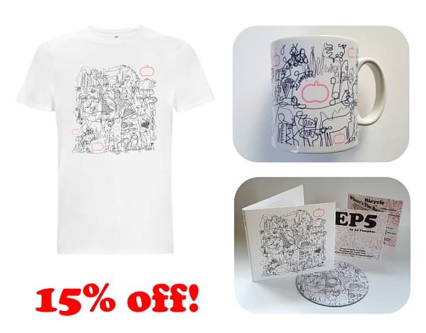 EP 5 T-Shirt, CD & Mug bundle
